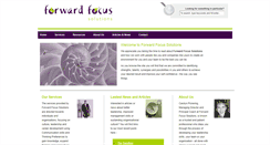 Desktop Screenshot of forwardfocussolutions.com.au
